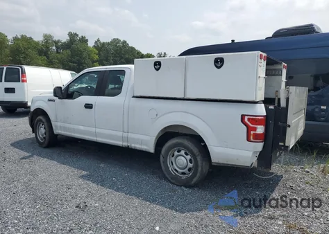 2018 Ford F150 Super Cab из США, поврежденный, VIN 1FTEX1C54JKE81892